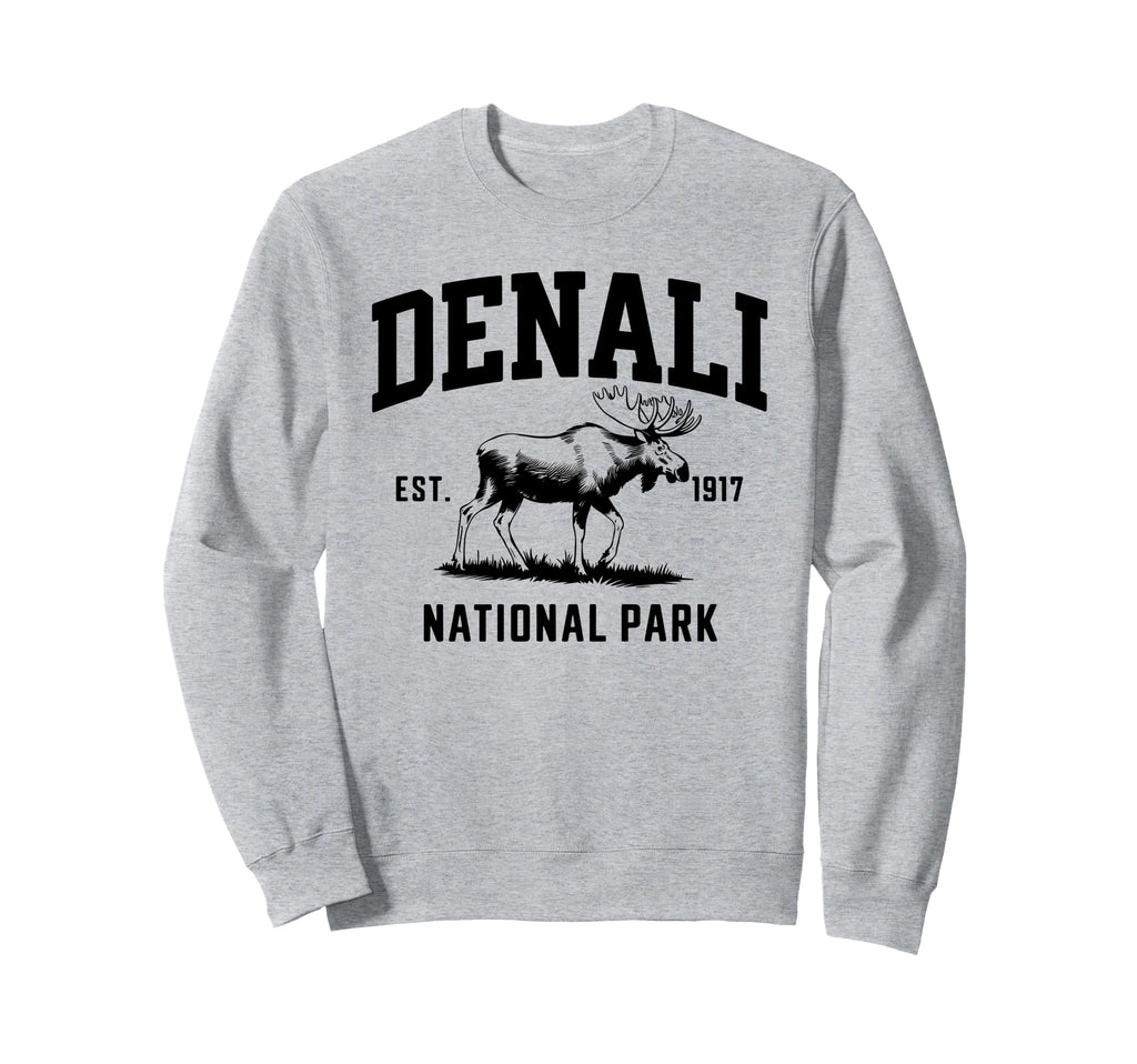 Denali Est 1917 Alaska National Sweatshirt - Casual Everyday Wear Unisex - T-Shirt, Sweatshirt, Hoodie
