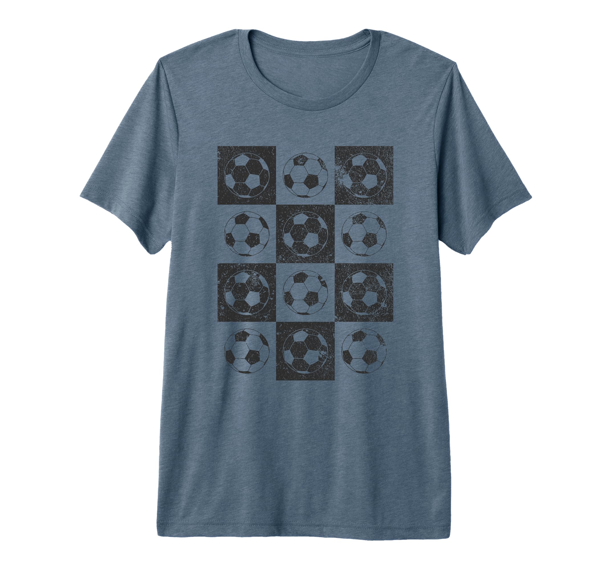 Checkerboard Checkered Soccer Lover T-Shirt - Aesthetic Graphic Men Women - T-Shirt, Sweatshirt, Hoodie