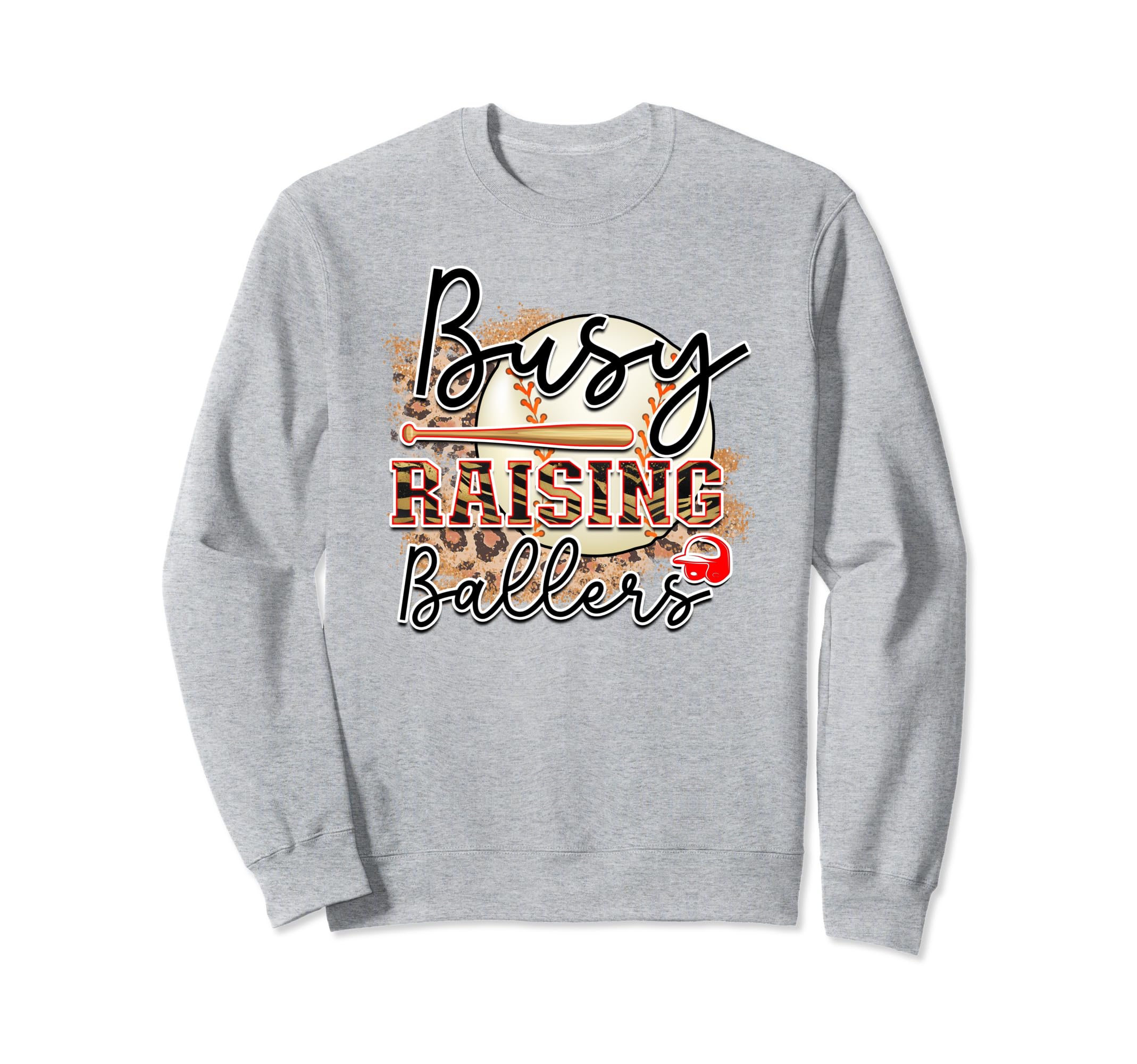 Busy Raising Ballers Is Baseball Sweatshirt - Minimalist Print Men Women - T-Shirt, Sweatshirt, Hoodie