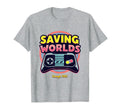 1985 Saving Worlds Gaming T-Shirt - Custom Art Print Men Women - T-Shirt, Sweatshirt, Hoodie
