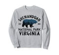 Bear Shenandoah National Park Sweatshirt - Minimalist Print for Adults - T-Shirt, Sweatshirt, Hoodie