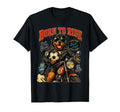 Rottweiler Ride Motorbike Love Footbal T-Shirt - Novelty Apparel Men Women - T-Shirt, Sweatshirt, Hoodie