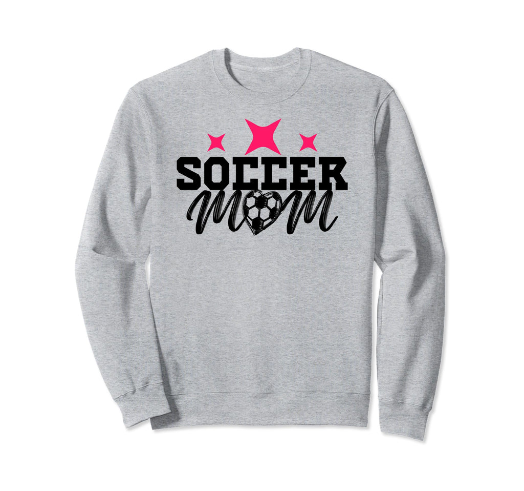 Soccer Mom Funny Illustration Black Sweatshirt - Streetwear Style Unisex - T-Shirt, Sweatshirt, Hoodie