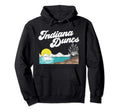 Indiana Dunes National Park 80S Hoodie - Unique Graphic Men Women - T-Shirt, Sweatshirt, Hoodie