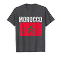 Moorish American Morocco Flag T-Shirt - Casual Everyday Wear Unisex - T-Shirt, Sweatshirt, Hoodie