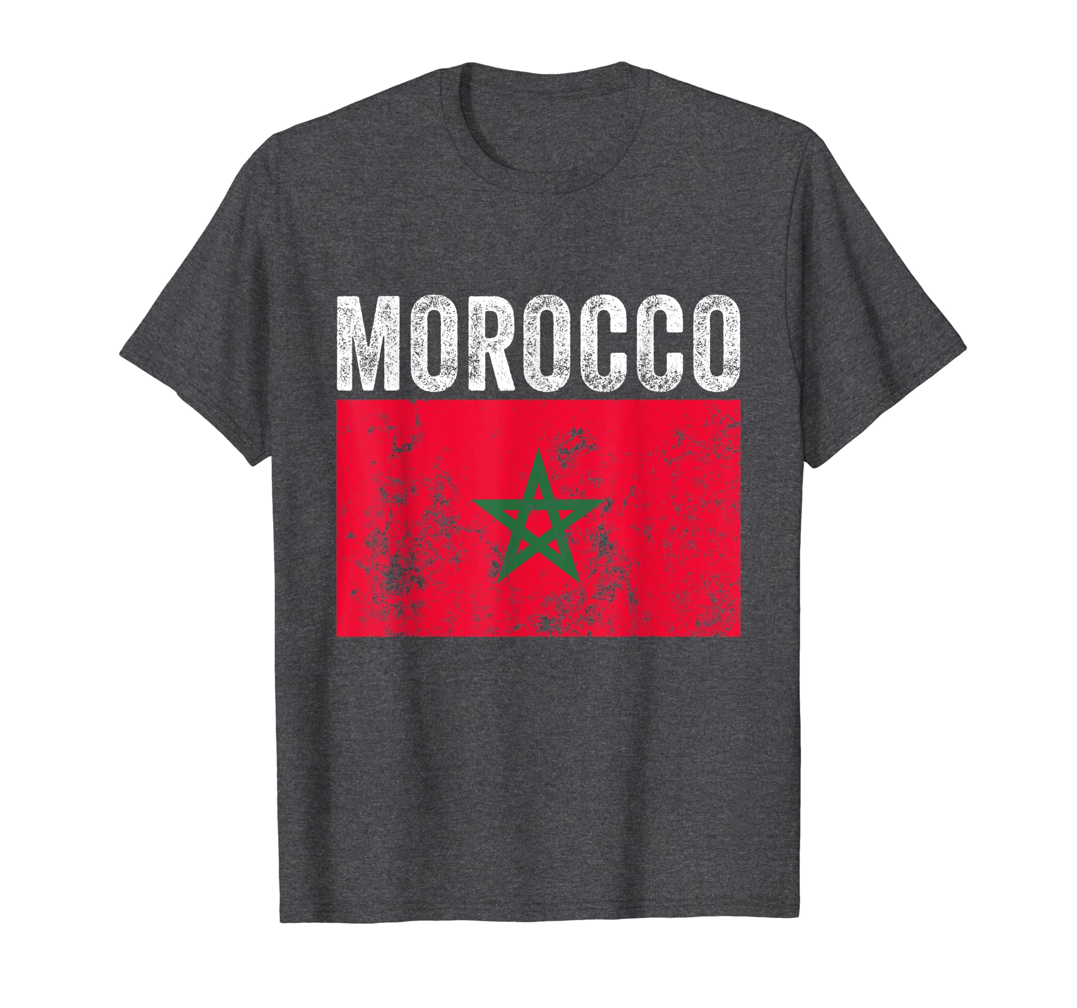 Moorish American Morocco Flag T-Shirt - Casual Everyday Wear Unisex - T-Shirt, Sweatshirt, Hoodie