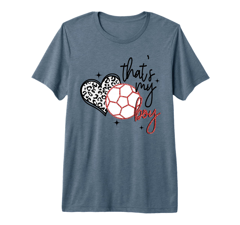 Thats My Leopard Heart Mothers Day T-Shirt - Unique Graphic for Adults - T-Shirt, Sweatshirt, Hoodie