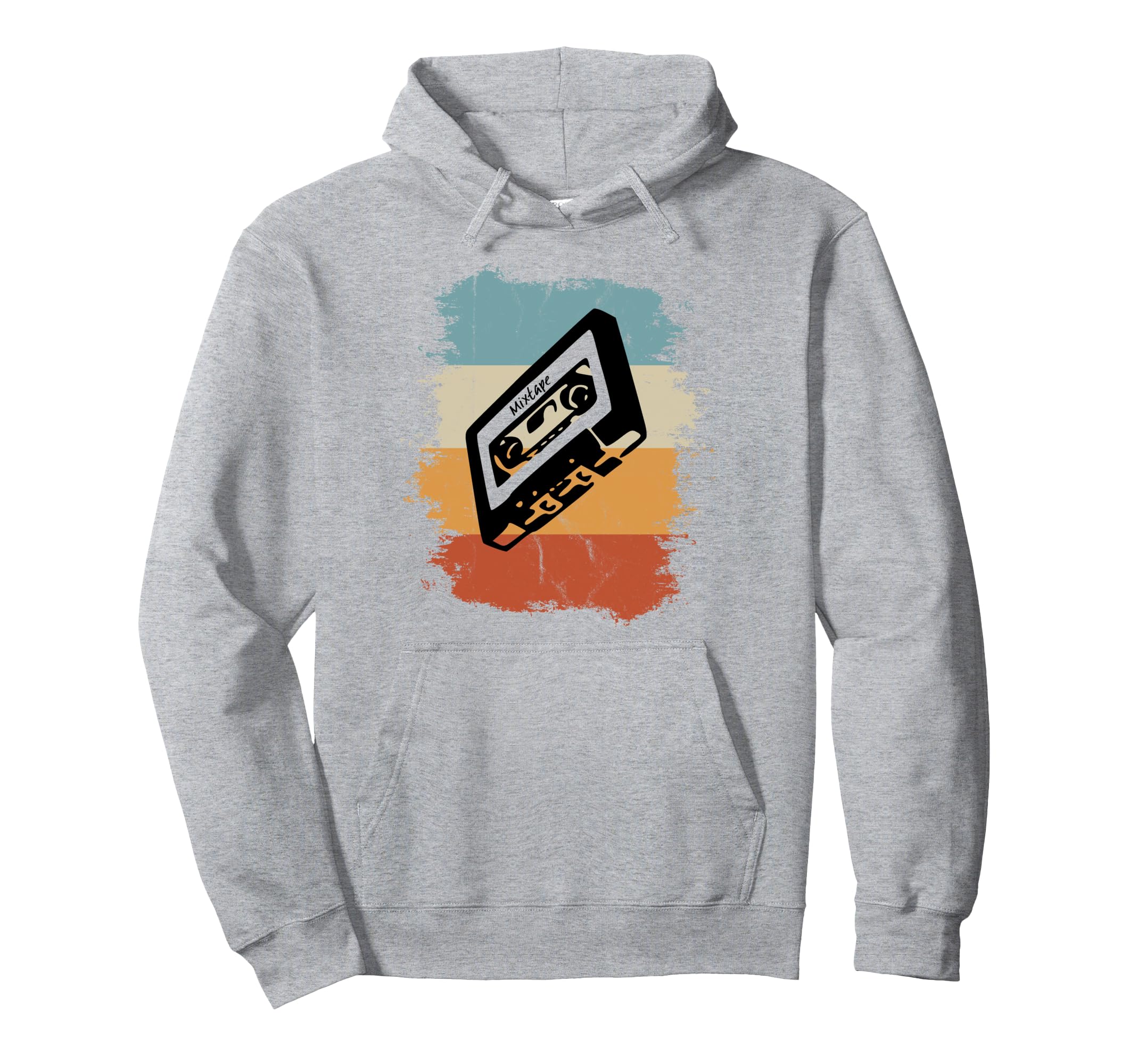 Old School Cassette Silhouette Mix Tape Hoodie - Streetwear Style Men Women - T-Shirt, Sweatshirt, Hoodie