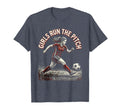 Run Pitch Soccer T-Shirt - Trendy Graphic Men Women - T-Shirt, Sweatshirt, Hoodie