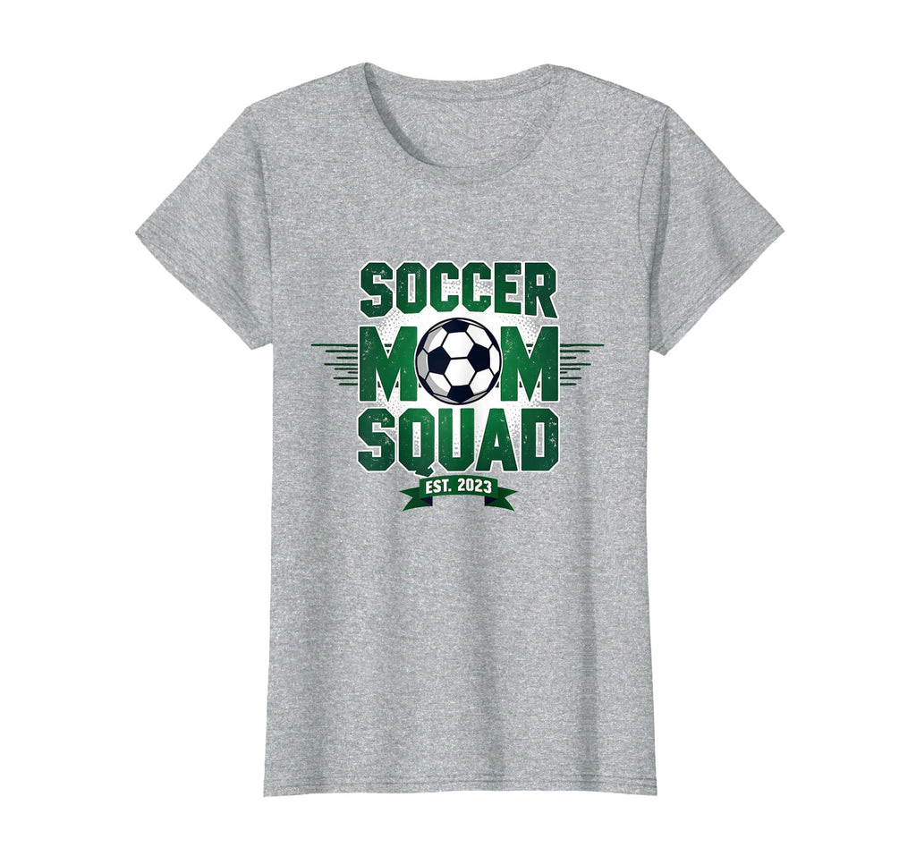 Soccer Mom Squad Flag Football Proud Sweatshirt - Novelty Apparel Unisex - T-Shirt, Sweatshirt, Hoodie