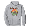 Yosemite National Park 60S Half Dome Hoodie - Casual Everyday Wear Unisex - T-Shirt, Sweatshirt, Hoodie
