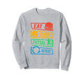 Eat Sleep Futsal Repeat Indoor Sweatshirt - Aesthetic Graphic for Adults - T-Shirt, Sweatshirt, Hoodie