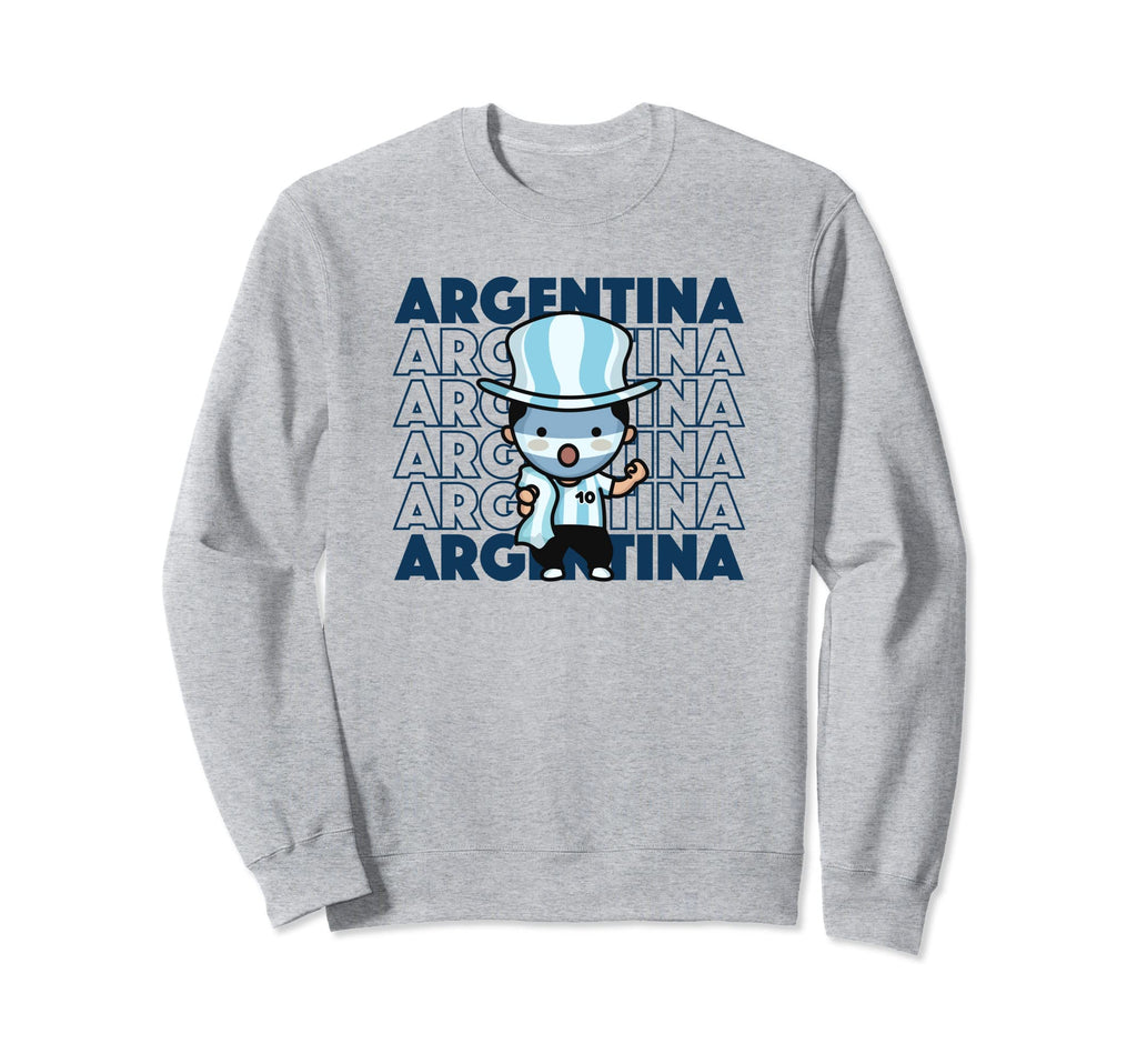 Argentine Soccer Fan I Love Argentina Sweatshirt - Streetwear Style Unisex - T-Shirt, Sweatshirt, Hoodie