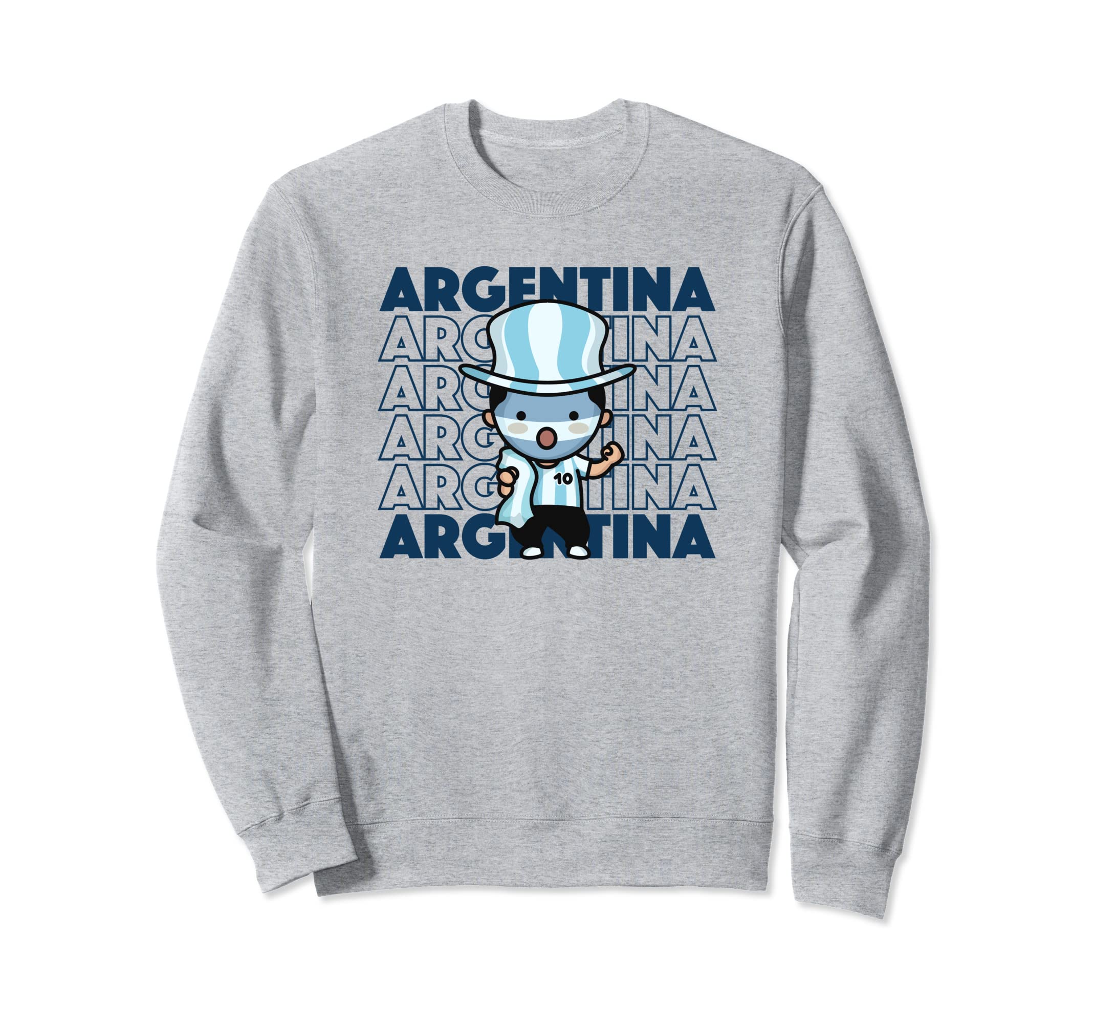 Argentine Soccer Fan I Love Argentina Sweatshirt - Streetwear Style Unisex - T-Shirt, Sweatshirt, Hoodie
