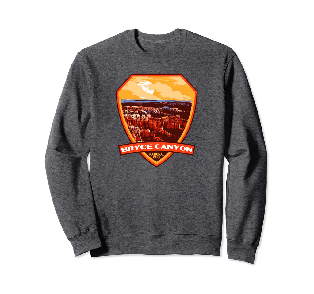 Bryce Canyon National Park Wpa Sweatshirt - Minimalist Print for Adults - T-Shirt, Sweatshirt, Hoodie