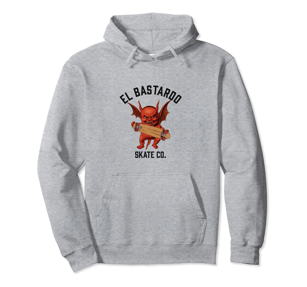 El Bastardo Devil Skate Co Roller Hipster Hoodie - Aesthetic Graphic Unisex - T-Shirt, Sweatshirt, Hoodie