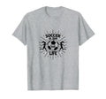 Soccer Is Our Life Soccer Sister T-Shirt - Streetwear Style for Adults - T-Shirt, Sweatshirt, Hoodie