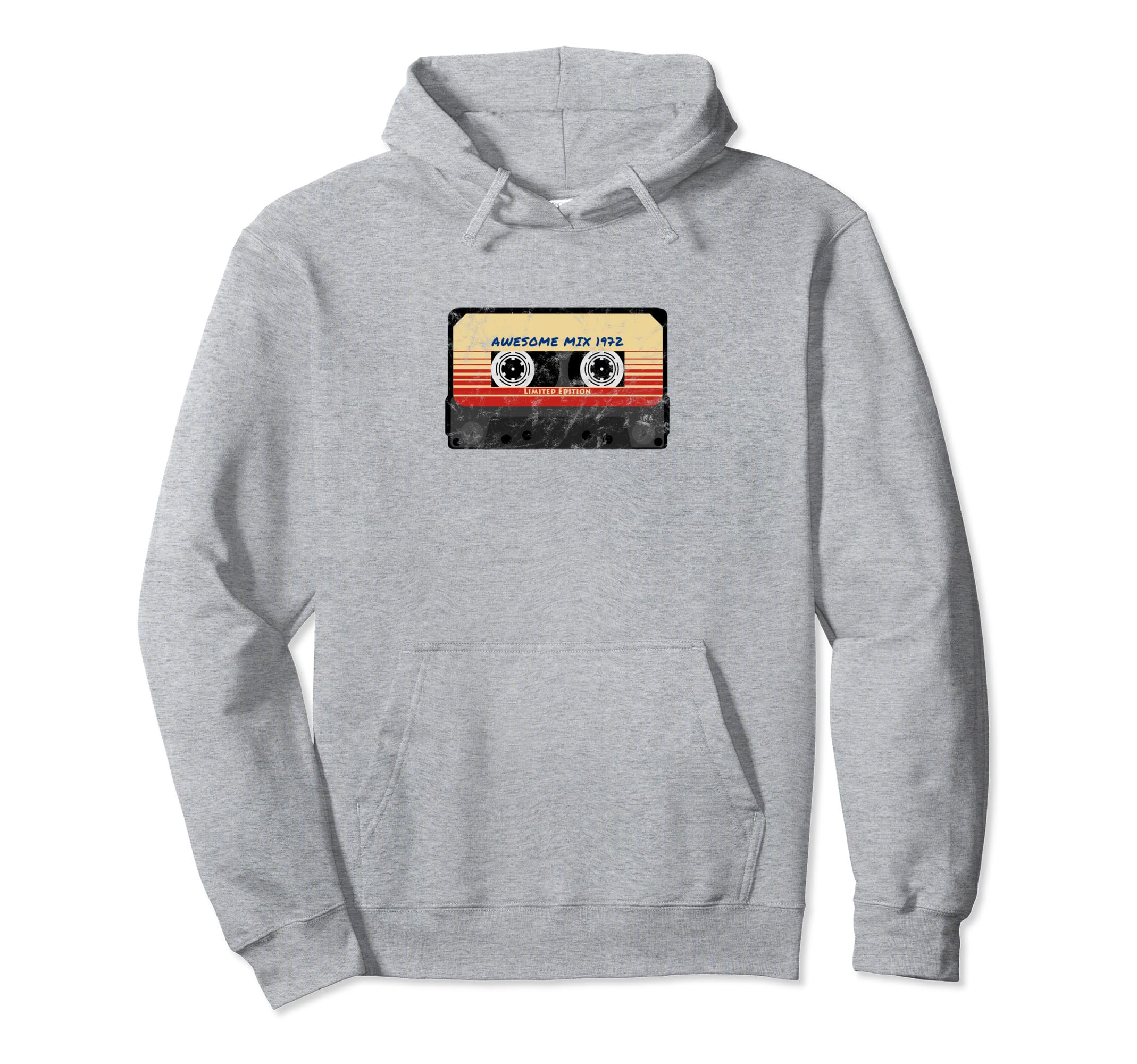 Best 1972 Mixtape Music Year Birth Hoodie - Aesthetic Graphic Unisex - T-Shirt, Sweatshirt, Hoodie