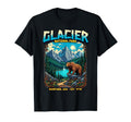 Glacier National Park Montana Usa Nature T-Shirt - Graphic Print Unisex - T-Shirt, Sweatshirt, Hoodie