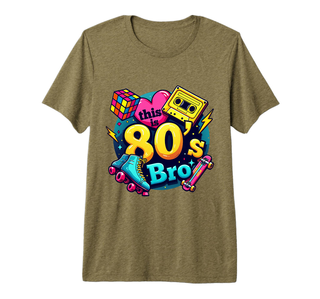 This 80S Bro Cassette Roller Skates T-Shirt - Trendy Graphic Men Women - T-Shirt, Sweatshirt, Hoodie