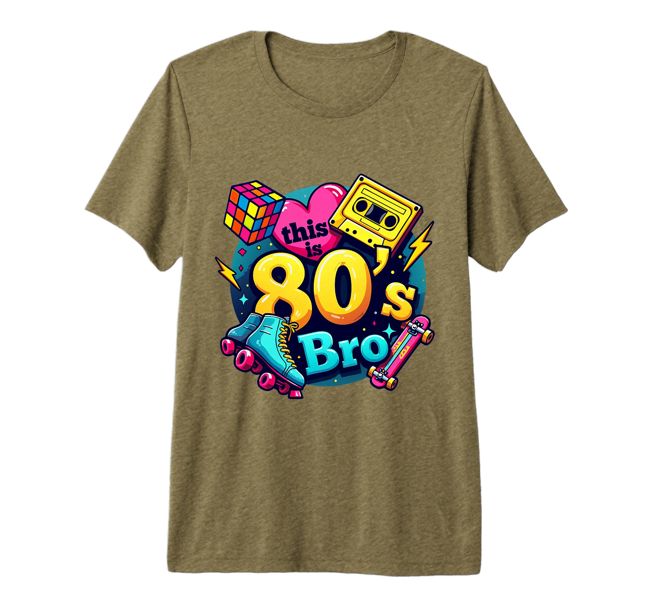 This 80S Bro Cassette Roller Skates T-Shirt - Trendy Graphic Men Women - T-Shirt, Sweatshirt, Hoodie