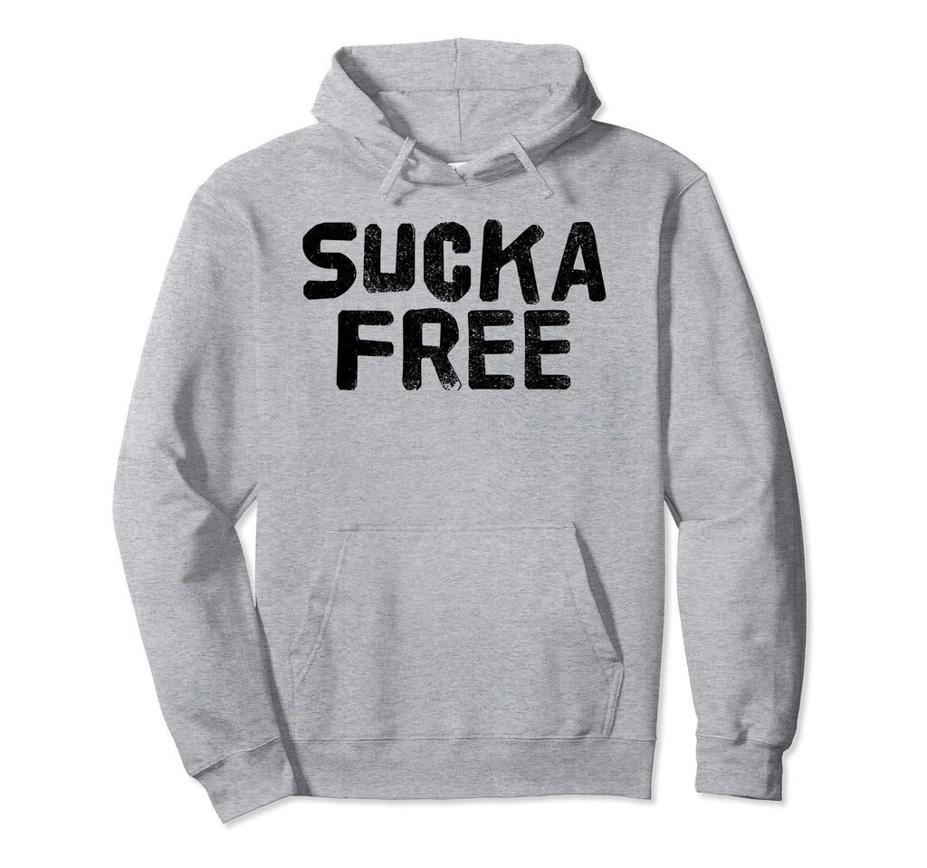 Sucka Free Funny Hip Hop Music Rap Hoodie - Minimalist Print for Adults - T-Shirt, Sweatshirt, Hoodie