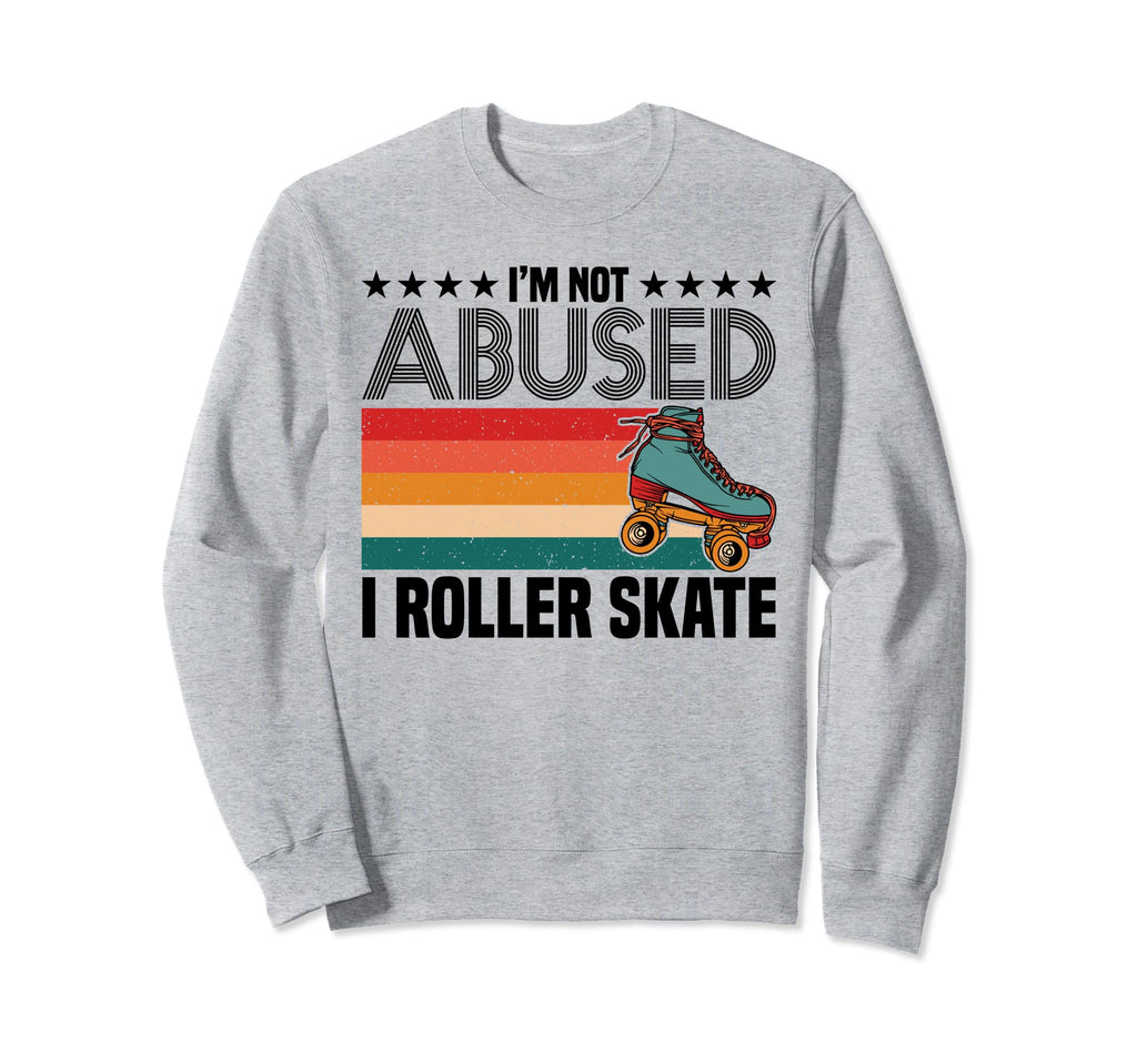 Roller Disco Rollerskate Skating Sweatshirt - Aesthetic Graphic Men Women - T-Shirt, Sweatshirt, Hoodie