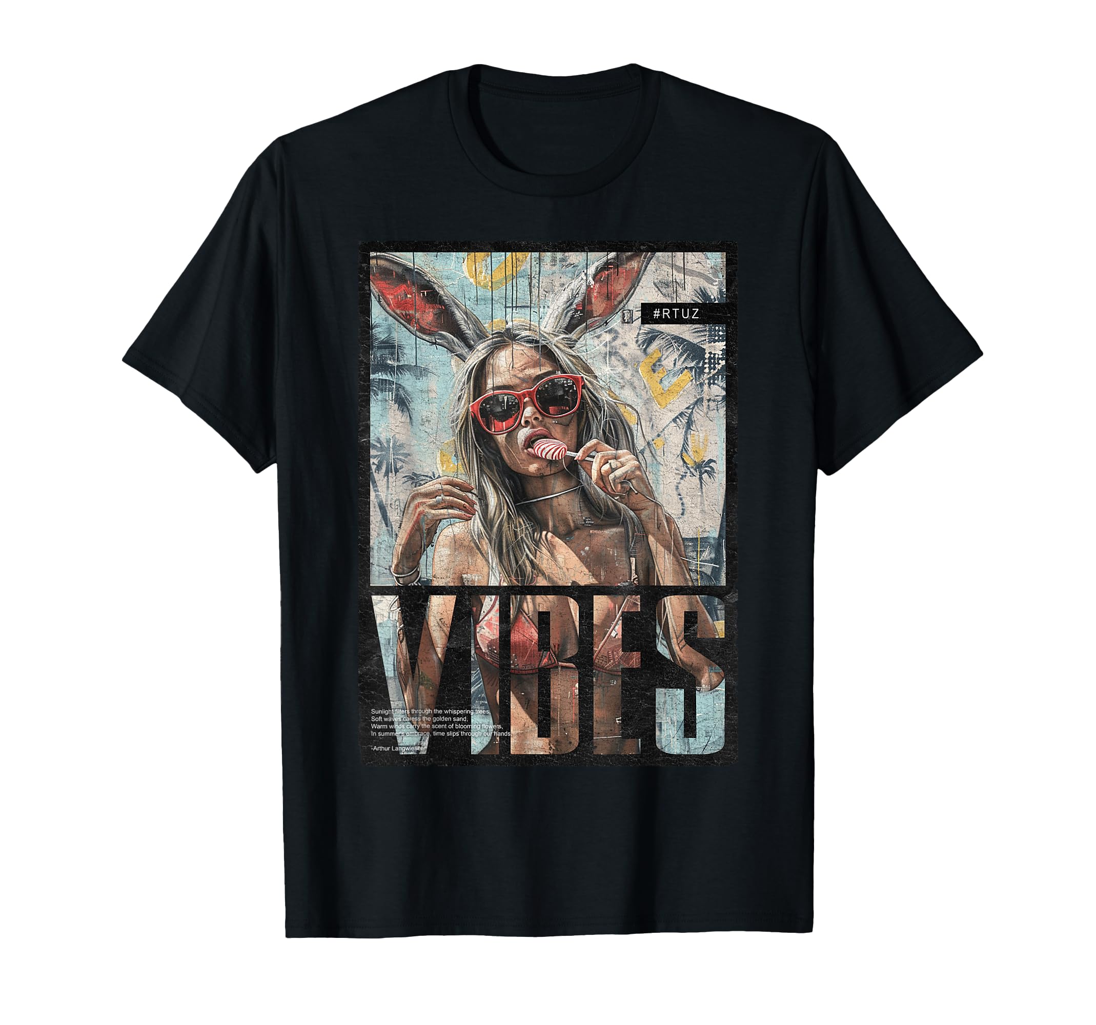 Magazin Cover Sexy Model Pin Up T-Shirt - Custom Art Print for Adults - T-Shirt, Sweatshirt, Hoodie