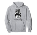 Soccer Aunt Life Messy Bun Proud Soccer Hoodie - Unique Graphic for Adults - T-Shirt, Sweatshirt, Hoodie