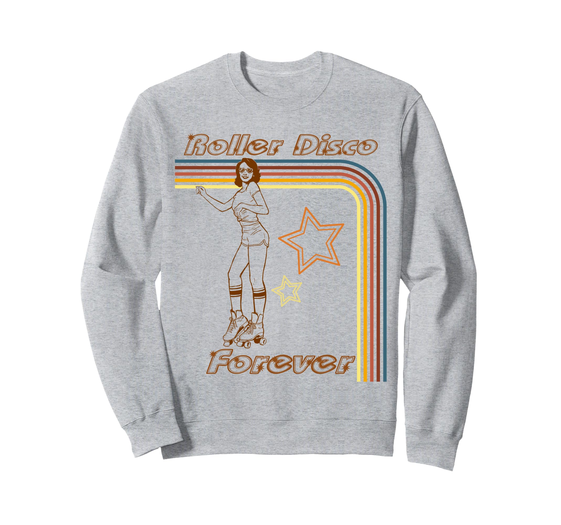 70S Roller Disco Skate Sweatshirt - Streetwear Style Unisex - T-Shirt, Sweatshirt, Hoodie