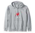 Heart Soccer Gift Hoodie - Novelty Apparel Unisex - T-Shirt, Sweatshirt, Hoodie