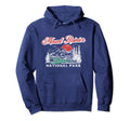 Mount Rainier National Park 80S Mountains Hoodie - Unique Graphic Unisex - T-Shirt, Sweatshirt, Hoodie