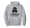 Lifes About Goals And Assists Funny Soccer Hoodie - Trendy Graphic Unisex - T-Shirt, Sweatshirt, Hoodie