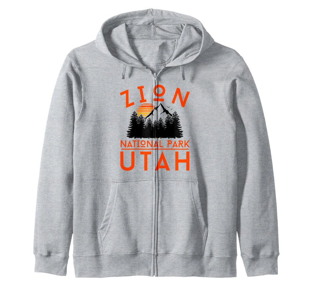 Zion National Park Utah Usa Outdoor Hoodie - Streetwear Style Men Women - T-Shirt, Sweatshirt, Hoodie