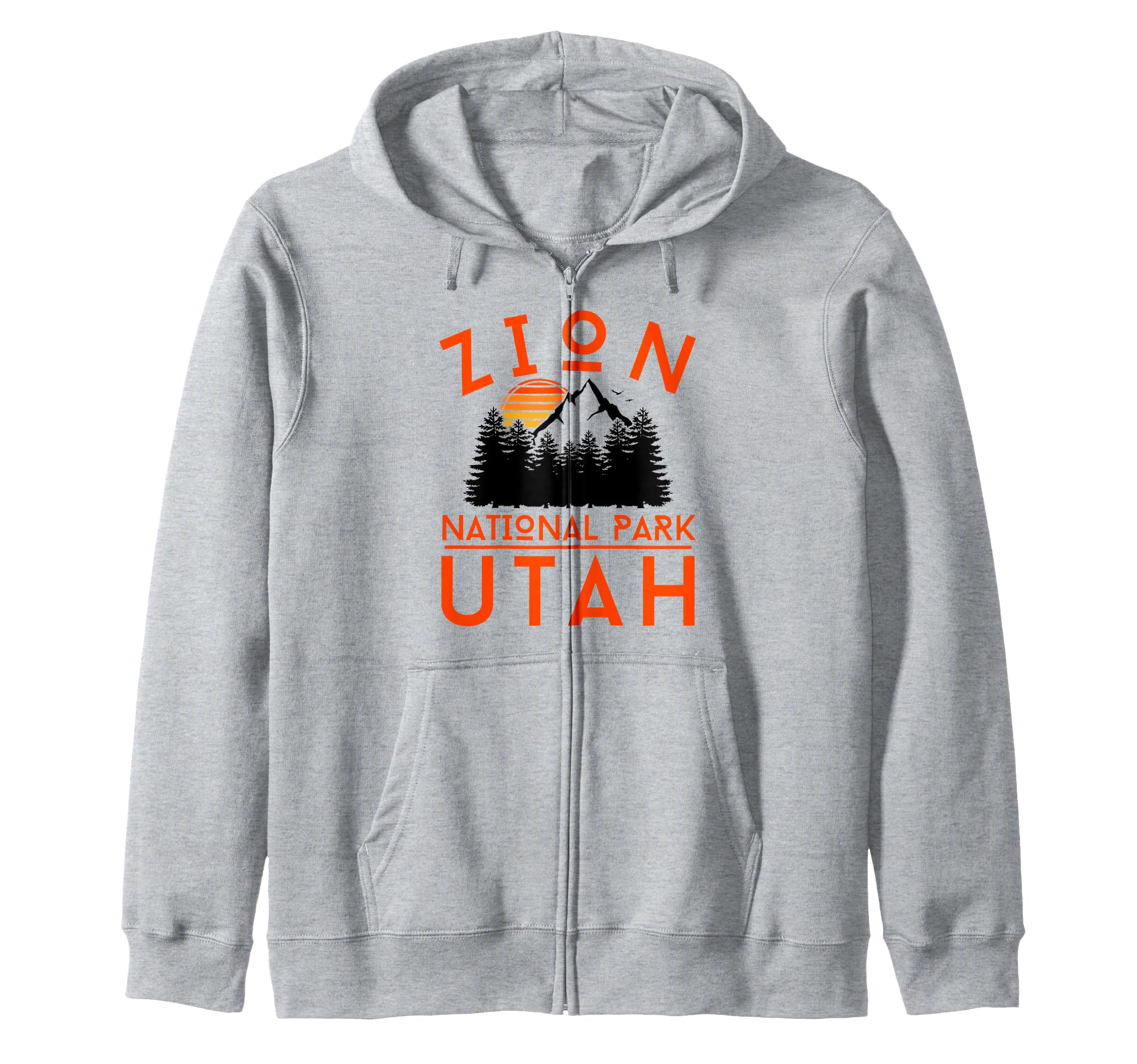 Zion National Park Utah Usa Outdoor Hoodie - Streetwear Style Men Women - T-Shirt, Sweatshirt, Hoodie
