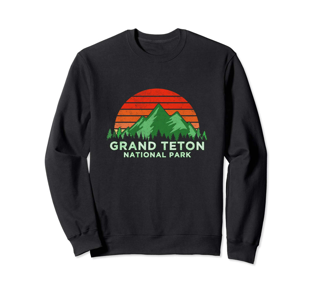 Grand Teton National Park Souvenir Sweatshirt - Unique Graphic for Adults - T-Shirt, Sweatshirt, Hoodie