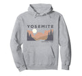 Yosemite Half Dome National Park Hoodie - Custom Art Print Men Women - T-Shirt, Sweatshirt, Hoodie