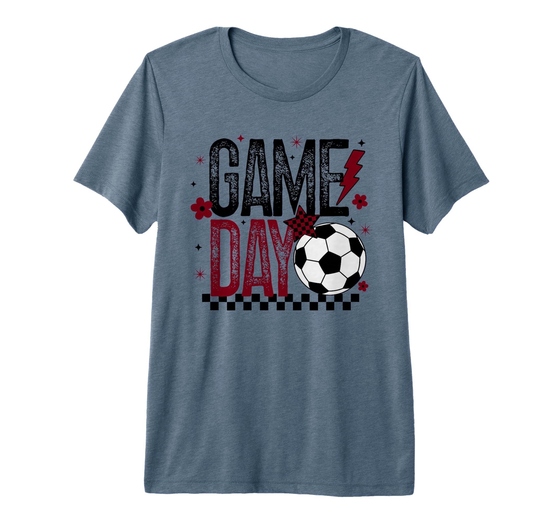 Game Day Soccer Team Season Maroon T-Shirt - Streetwear Style Men Women - T-Shirt, Sweatshirt, Hoodie