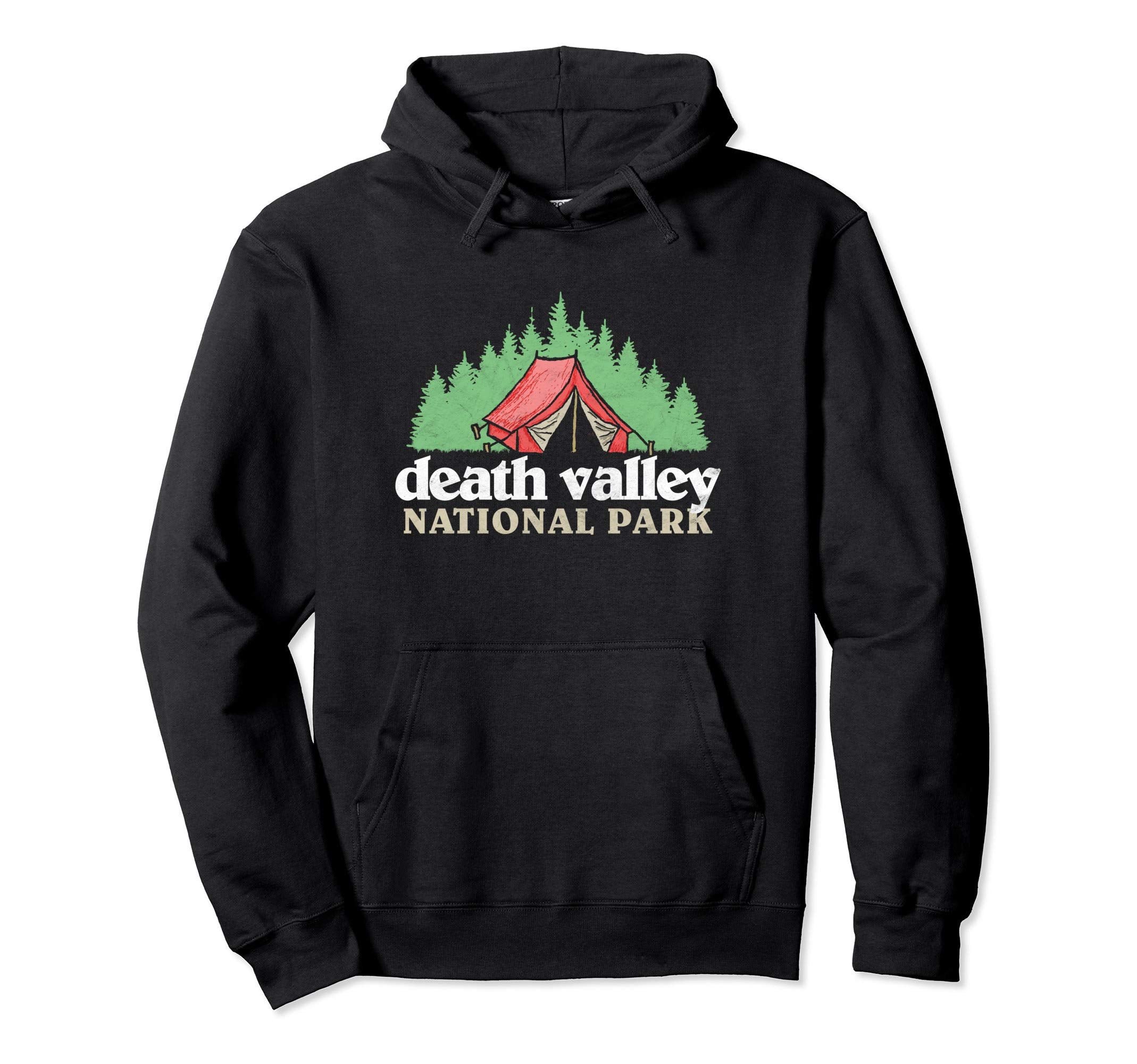 Death Valley National Park Tent Camping Hoodie - Novelty Apparel Unisex - T-Shirt, Sweatshirt, Hoodie