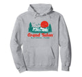 Grand Teton National Park Mountain Hoodie - Minimalist Print Men Women - T-Shirt, Sweatshirt, Hoodie