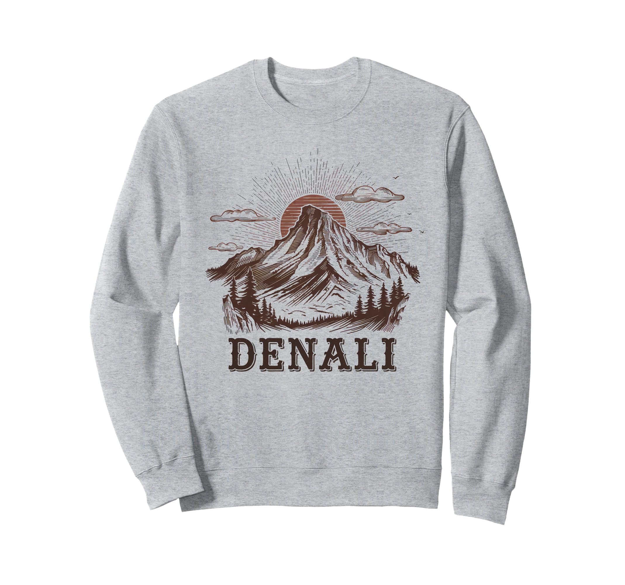 Denali Est 1917 Alaska National Sweatshirt - Streetwear Style Men Women - T-Shirt, Sweatshirt, Hoodie