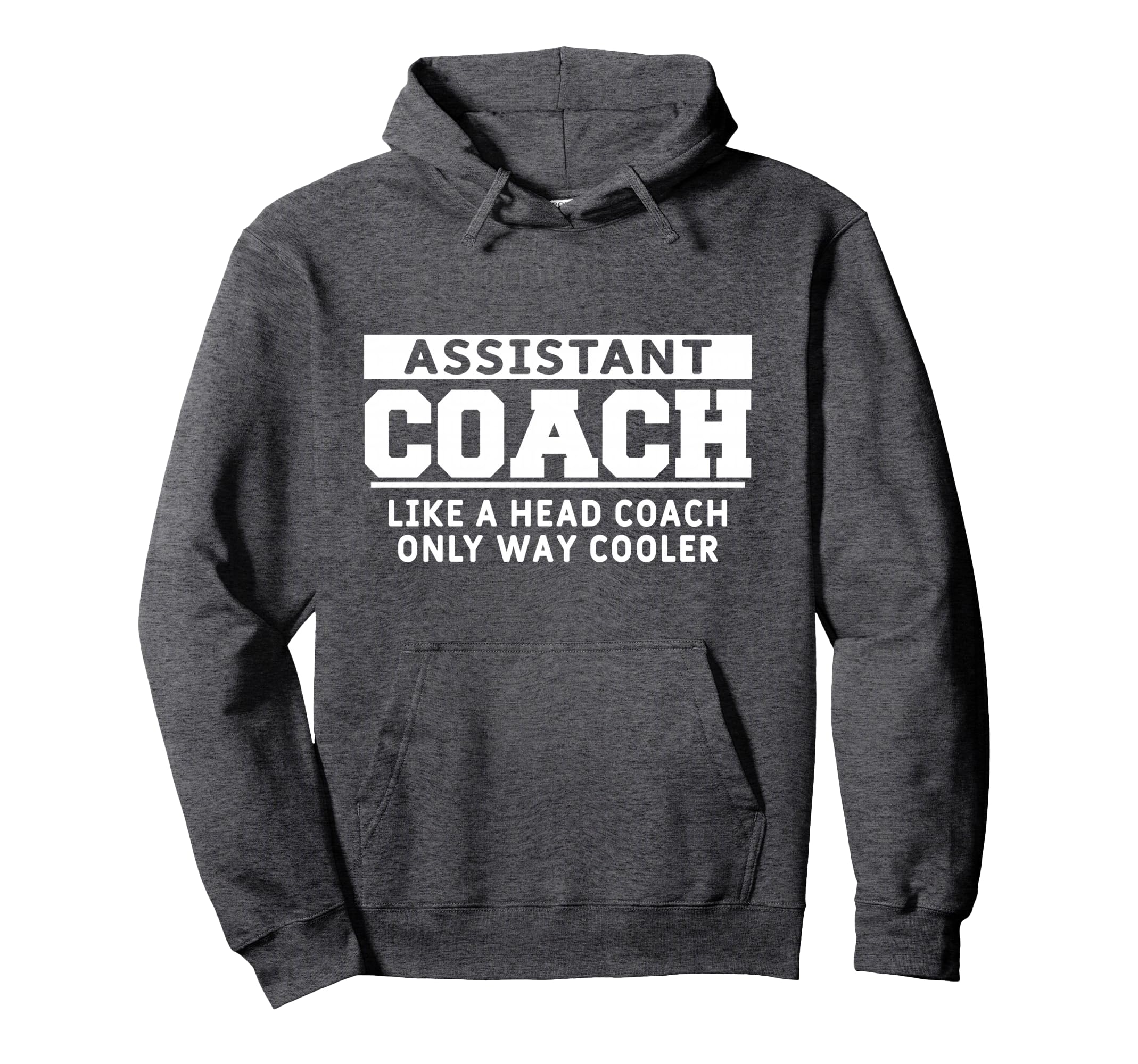 Assistant Coach Funny Soccer Sports Hoodie - Fun Novelty Design Unisex - T-Shirt, Sweatshirt, Hoodie