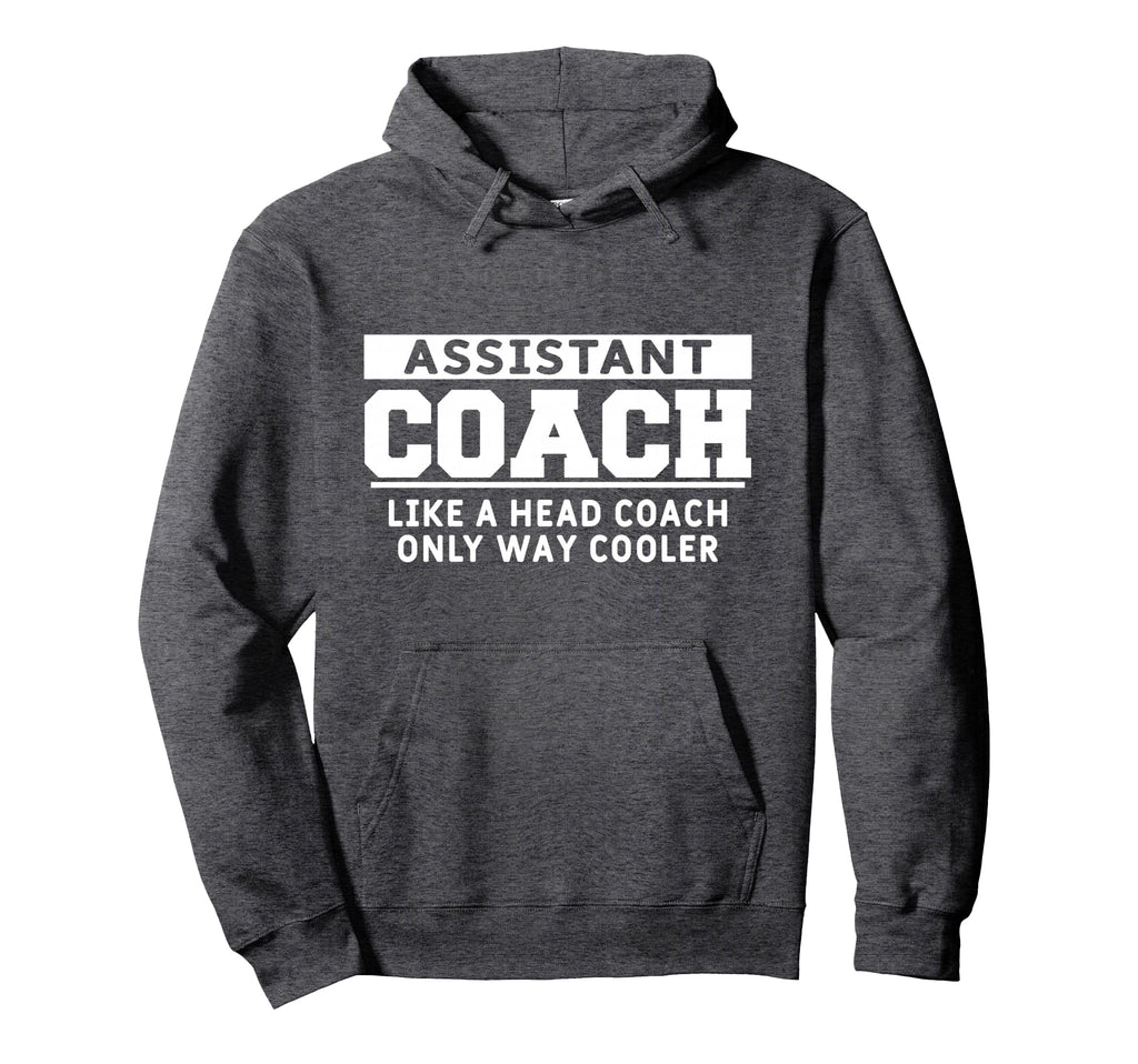 Assistant Coach Funny Soccer Sports Hoodie - Minimalist Print Unisex - T-Shirt, Sweatshirt, Hoodie