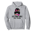 Lifes About Goals And Assists Funny Hoodie - Fun Novelty Design Men Women - T-Shirt, Sweatshirt, Hoodie