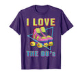 80S Rollerskates Roller Skating Disco T-Shirt - Custom Art Print Unisex - T-Shirt, Sweatshirt, Hoodie