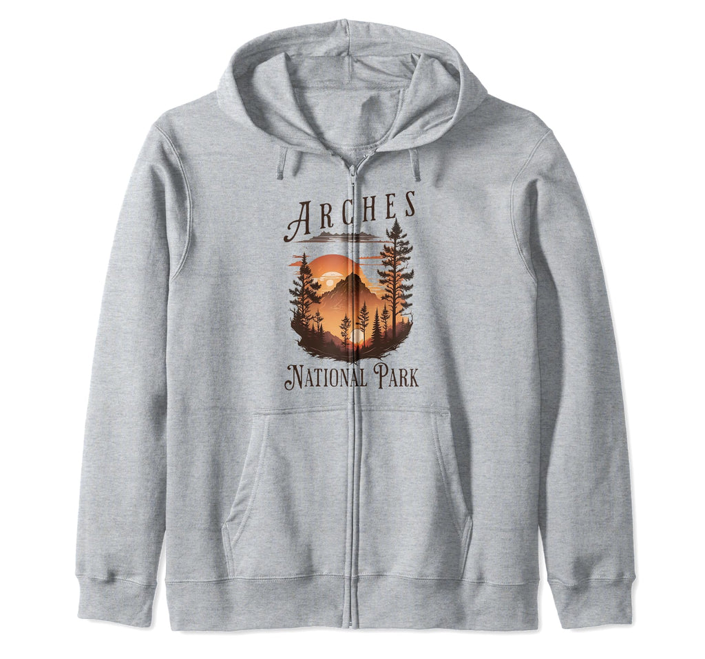 Arches National Park Utah Usa Outdoor Hoodie - Trendy Graphic Unisex - T-Shirt, Sweatshirt, Hoodie