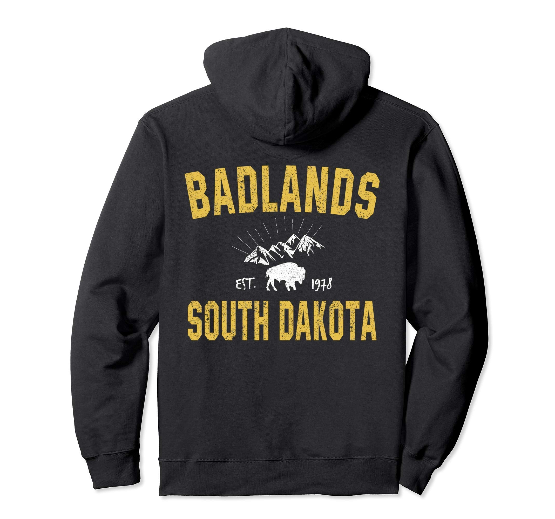Badlands National Park Hiking South Hoodie - Unique Graphic for Adults - T-Shirt, Sweatshirt, Hoodie