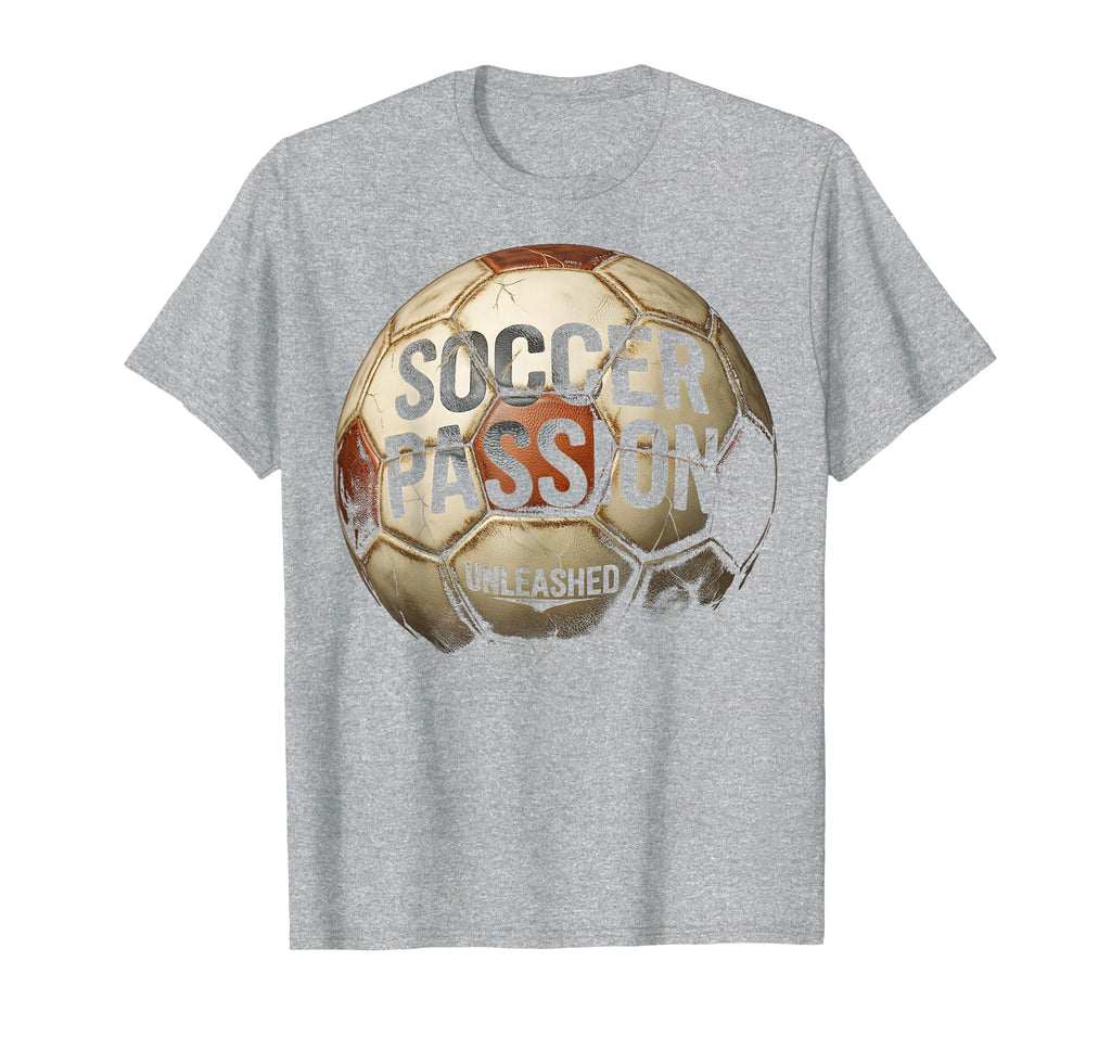 Soccer Passion Unleashed Football T-Shirt - Minimalist Print Unisex - T-Shirt, Sweatshirt, Hoodie