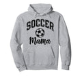 Soccer Mom Life Distressed Hoodie - Casual Everyday Wear for Adults - T-Shirt, Sweatshirt, Hoodie