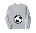 Funny Soccer Player Belly Pregnant Sweatshirt - Novelty Apparel for Adults - T-Shirt, Sweatshirt, Hoodie